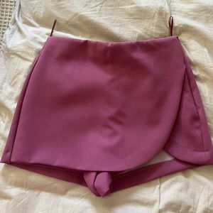 ZARA Pink asymmetrical skirt, never worn, size US small